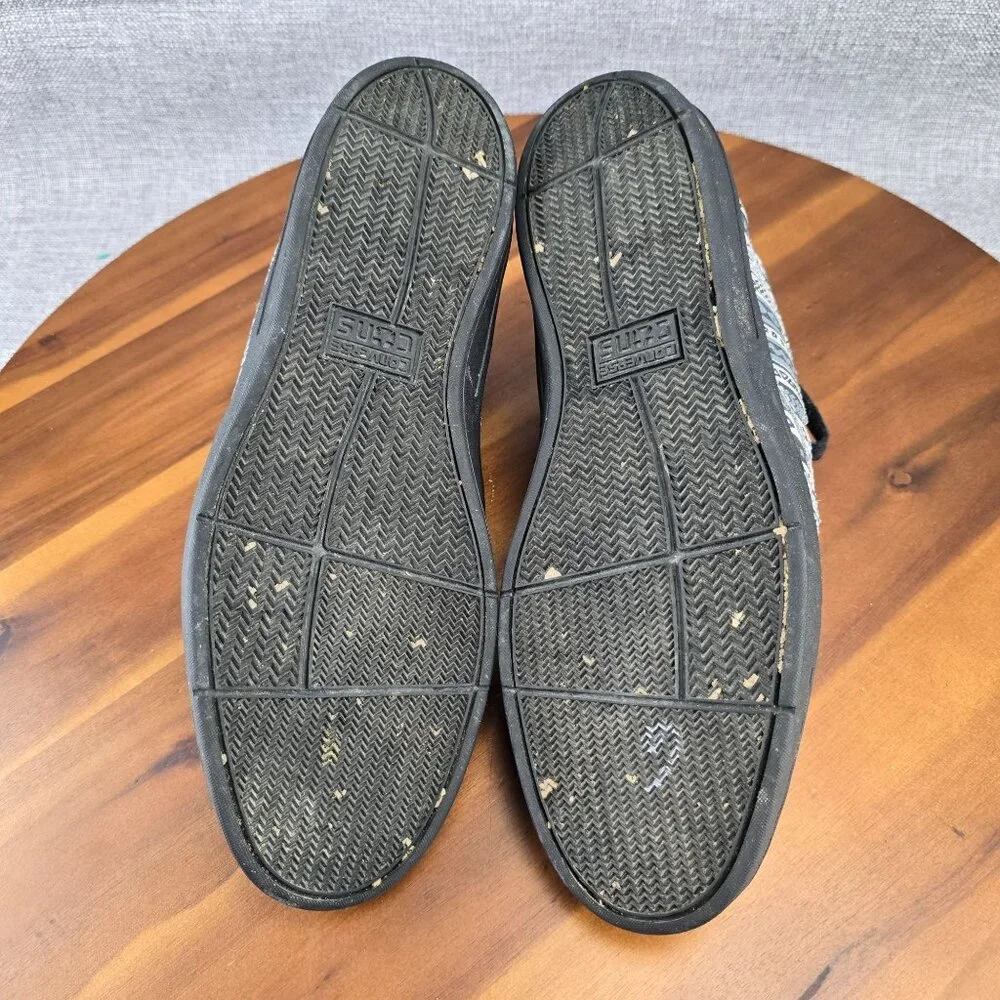Converse KA-II Mens Patterned‎ Sneakers Size 10 Shoes Black & Gray Pattern